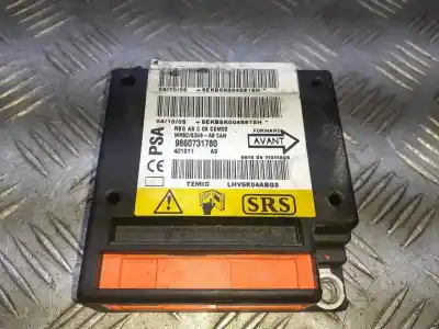 Tweedehands auto-onderdeel airbag besturingseenheid voor citroen c3 hdi 92 sx plus oem iam-referenties 9660731780
