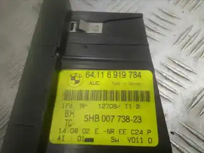 Peça sobressalente para automóvel em segunda mão comando de sofagem (chauffage / ar condicionado)  por bmw serie 3 berlina (e46) 320d referências oem iam 64116919784