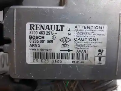 Автозапчастина б/у блок управління подушками безпеки для renault modus confort dynamique 98 cv / 72 kw посилання на oem iam 8200463297  0285001509