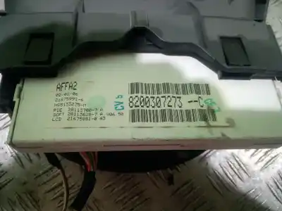 Автозапчастина б/у багатофункційний дисплей для renault clio iii confort dynamique посилання на oem iam 8200307273c  