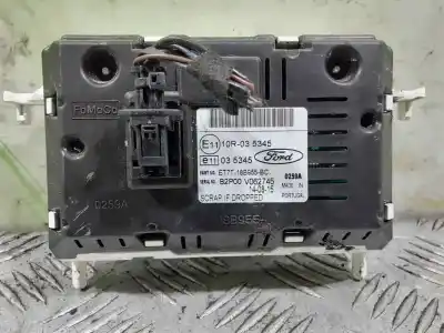 Second-hand car spare part multifunction display for ford fiesta (ccn) black edition oem iam references 10r035345  b2p00v062745