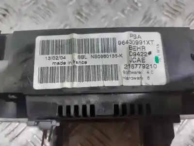Автозапчастина б/у контроль опалення / кондиціонації для peugeot 307 break / sw (s1) break xr посилання на oem iam 236673905  