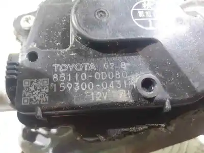 Автозапчасти б/у мотор переднего стеклоочистителя за TOYOTA YARIS (KSP9/SCP9/NLP9) Básico ссылки OEM IAM 851100D080  1593000431