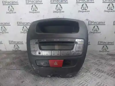 Автозапчасти б/у аудиосистема / радио cd за peugeot 107 (pm_, pn_) 1.0 ссылки oem iam 861200h010