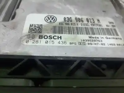 İkinci el araba yedek parçası ecu motor kontrol cihazi için seat ibiza (6j5) reference oem iam referansları 03g906013 1039s28763 0281015436