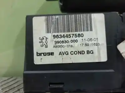 Peça sobressalente para automóvel em segunda mão motor elevador vidro dianteiro esquerdo por peugeot 307 break / sw (s1) 1.6 hdi referências oem iam 9634457580  