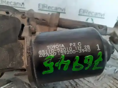 Автозапчастина б/у двигатель передніх склоочисників для toyota yaris (ncp1/nlp1/scp1) 1.3 16v cat посилання на oem iam 8511052010  