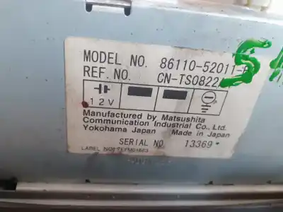 Автозапчастина б/у контроль опалення / кондиціонації для toyota yaris (ncp1/nlp1/scp1) 1.3 16v cat посилання на oem iam 758277  