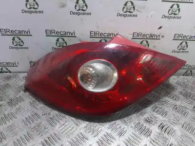 Second-hand car spare part left tailgate light for opel corsa d corsavan oem iam references 13186350  89038960