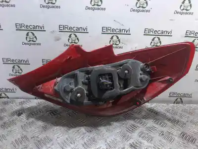 Second-hand car spare part left tailgate light for opel corsa d corsavan oem iam references 13186350  89038960