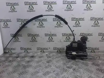 Second-hand car spare part left front door lock for opel corsa d corsavan oem iam references 13258271 0325407955 2508111742