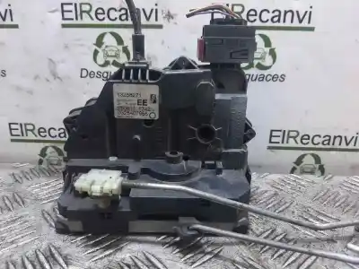 Second-hand car spare part left front door lock for opel corsa d corsavan oem iam references 13258271 0325407955 2508111742