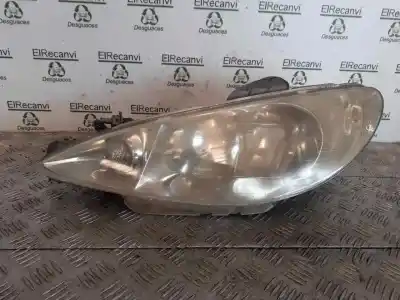 Автозапчасти б/у ЛЕВАЯ ФАРА за PEUGEOT 206 BERLINA  ссылки OEM IAM 9628666880 6204S9 89001771