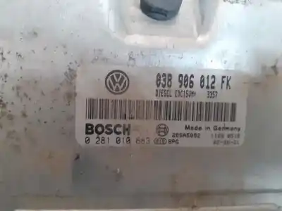 Second-hand car spare part ecu engine control for seat toledo (1m2) select oem iam references 038906012fk 28sa5092 0281010683 Second-hand car spare part ecu engine control for seat toledo (1m2) select oem iam references 038906012fk 28sa5092 0281010683