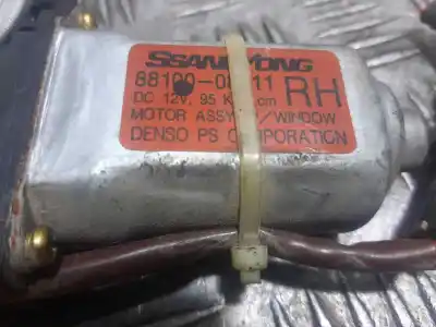 Second-hand car spare part Rear Right Window Regulator for SSANGYONG REXTON 270 XVT Limited OEM IAM references 8810008011  2 PINS