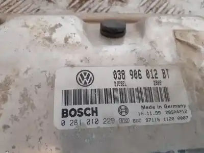 Second-hand car spare part ecu engine control for seat leon (1m1) 1.9 tdi oem iam references 038906012bt 28sa4212 0281010229