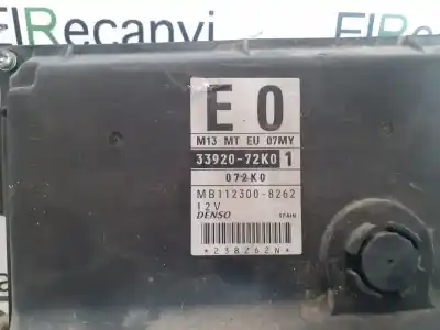 Автозапчастина б/у ебу контролер двигуна для suzuki swift berlina (mz) gl посилання на oem iam 3392072k0  mb112