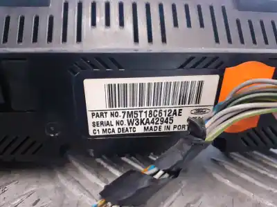 Pezzo di ricambio per auto di seconda mano controllo climatico per ford c-max (cb3) ghia riferimenti oem iam 7m5t18c612ae  w3ka42945