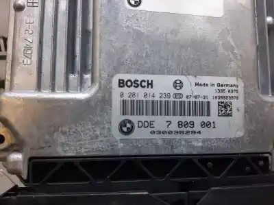 Second-hand car spare part ecu engine control for bmw serie 1 berlina (e81/e87) 118d oem iam references 0281014239  1335