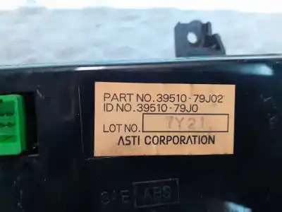 Peça sobressalente para automóvel em segunda mão comando de sofagem (chauffage / ar condicionado) por fiat sedici (189_) 1.9 d multijet 4x4 referências oem iam 3951079j02