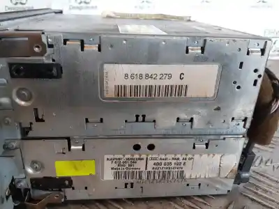 Second-hand car spare part audio system / radio cd for audi s8 (d2) 4.2 oem iam references 4d0035192e caja pau 07/06 7612001344