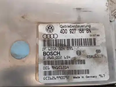 Second-hand car spare part automatic gearbox control unit for audi s8 (d2) 4.2 oem iam references 4d0927156bn caja pau 07/06 0260002654