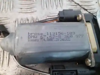 Second-hand car spare part driver left window regulator for bmw serie 3 compacto (e36) 316i oem iam references 113156103  