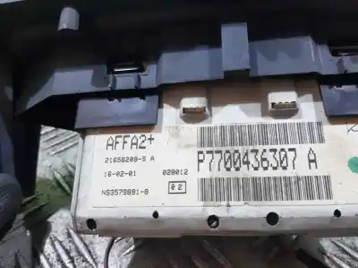 Автозапчастина б/у багатофункційний дисплей для renault clio ii fase ii (b/cb0) 1.9 dti diesel посилання на oem iam 216562095  