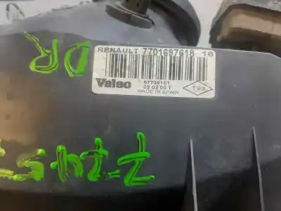 Second-hand car spare part right headlight for renault clio ii fase i (b/cbo) 1.2 oem iam references 7701697618