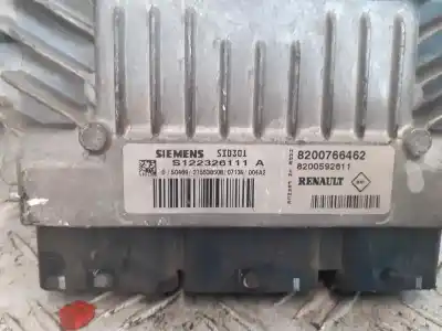 Peça sobressalente para automóvel em segunda mão centralina de motor uce por renault clio iii confort dynamique referências oem iam 8200766462