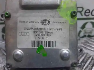 Second-hand car spare part xenon headlights control unit  for audi a8 (4e2) 3.7 v8 40v cat (bfl) oem iam references 5df00827910  4e0907813