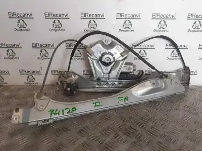 Second-hand car spare part driver left window regulator for renault clio iii dynamique oem iam references 400858d  