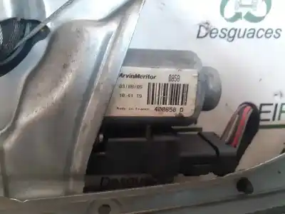 Second-hand car spare part driver left window regulator for renault clio iii dynamique oem iam references 400858d  