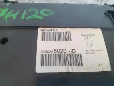 Peça sobressalente para automóvel em segunda mão quadrante por renault clio iii dynamique referências oem iam 8200305020d  