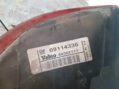 Автозапчастина б/у лівий ход ліхар для opel corsa c furgoneta/hatchback (x01) 1.7 dti 16v (f08, w5l) посилання на oem iam 09114336  89302171