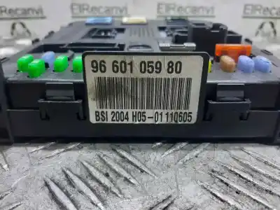 Second-hand car spare part fuse box unit for citroen c4 berlina collection oem iam references 9660105980 h0501110605 
