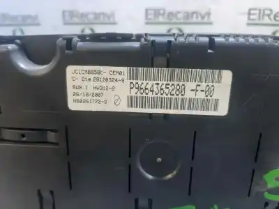 İkinci el araba yedek parçası enstrüman paneli için citroen c4 picasso avatar oem iam referansları p9664365280  281203249