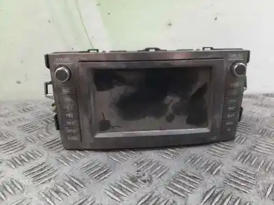 Pezzo di ricambio per auto di seconda mano impianto audio / radio cd per toyota auris luna riferimenti oem iam 8612012a21ex  