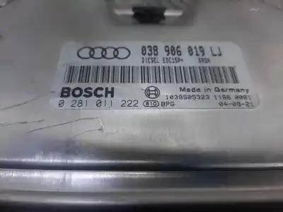 Автозапчасти б/у блок управления двигателем за audi a4 b6 avant (8e5) 1.9 tdi ссылки oem iam 038906016lj 1039s05323 0281011222