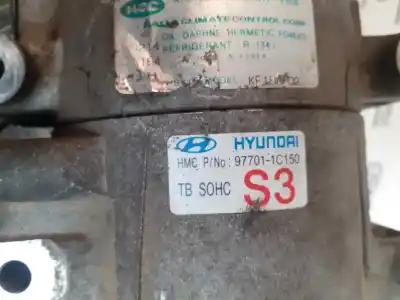 İkinci el araba yedek parçası KLIMA KOMPRESÖRÜ için HYUNDAI GETZ (TB)  OEM IAM referansları 977011C150  