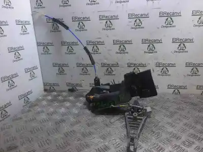 Second-hand car spare part left front door lock for saab 9-3 sport hatch linear oem iam references 