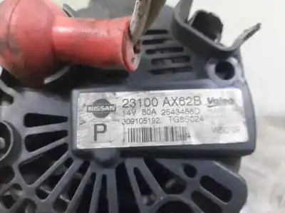 Second-hand car spare part alternator for nissan note (e11e) 1.4 cat oem iam references 23100ax62b  