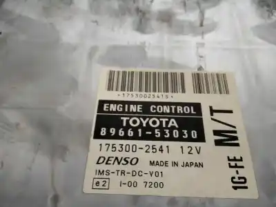 Peça sobressalente para automóvel em segunda mão centralina de motor uce por toyota lexus is 200 (gxe10) 2.0 cat referências oem iam 8966153030