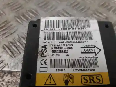 Second-hand car spare part airbag control unit for citroen c2 cool oem iam references 9660855180  