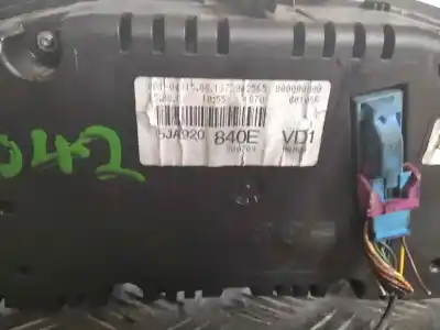 Автозапчастина б/у панель інструментів для SKODA RAPID (NH) (07.2012->) 1.6 Active [1.6 Ltr. - 77 kW TDI DPF] Посилання на OEM IAM 5JA920840E  A2C89513100