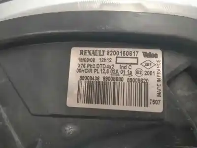 Автозапчастина б/у права фа для renault kangoo (f/kc0) alize посилання на oem iam 8200150617  89008436