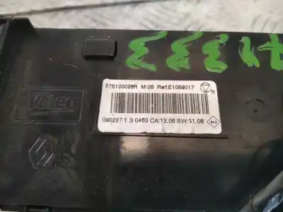 Автозапчастина б/у клімат-контроль для renault scénic iii (jz0/1_) 1.5 dci посилання на oem iam 275100026r  1059017