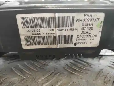 Pezzo di ricambio per auto di seconda mano controllo climatico per peugeot 307 break / sw (s1) break xs riferimenti oem iam 96430991xt 216697294 ns04614520