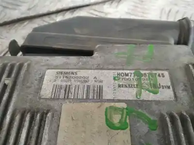 Second-hand car spare part ecu engine control for renault megane i scenic (ja0) 12.78/59 oem iam references 7700105980  s115300202a