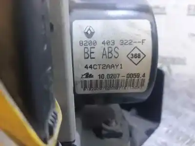 Pezzo di ricambio per auto di seconda mano abs per renault twingo authentique riferimenti oem iam 8200403322 10097014093 10020700594